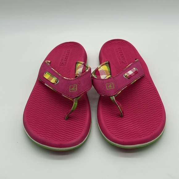 2282- Sperry Top-Sider Pink Sandals Size 5.5 - Picture 3 of 10